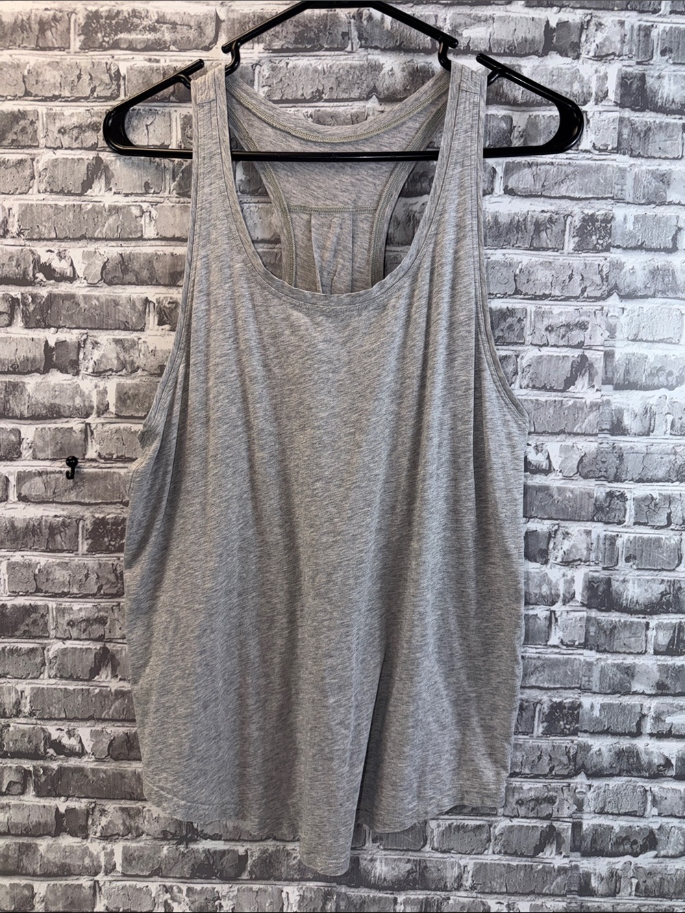 Lululemon Light Gray Women's Racerback Tank Top
